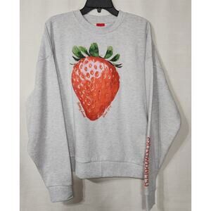 Strawberry shortcake strawberry sweatshirt women's size medium